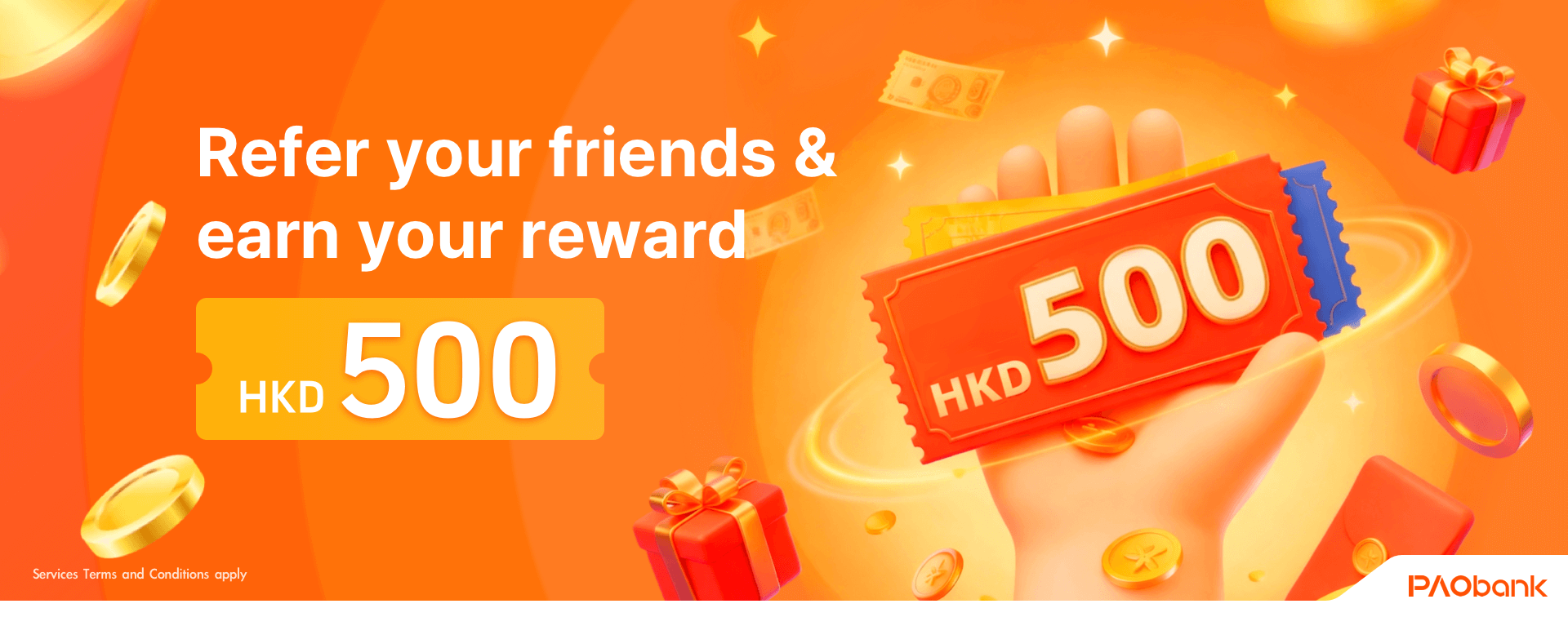 New Account Welcome Bonus Referral Programme
